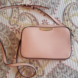 Henri Bendel pale pink crossbody bag